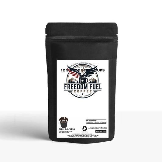 12 Pack Single Serve Coffee Capsules